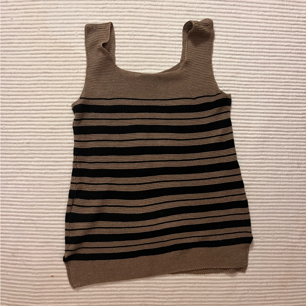 Mm LaFleur Adele Tank Size Xs 100% Linen